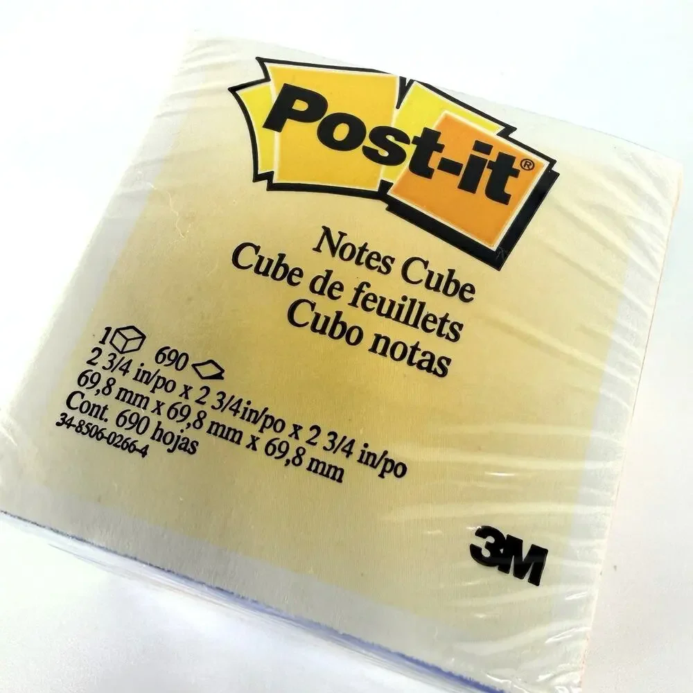 Vintage Post It Notes Cube Butterfly Butterflies 690 pages NEW Sealed 1999